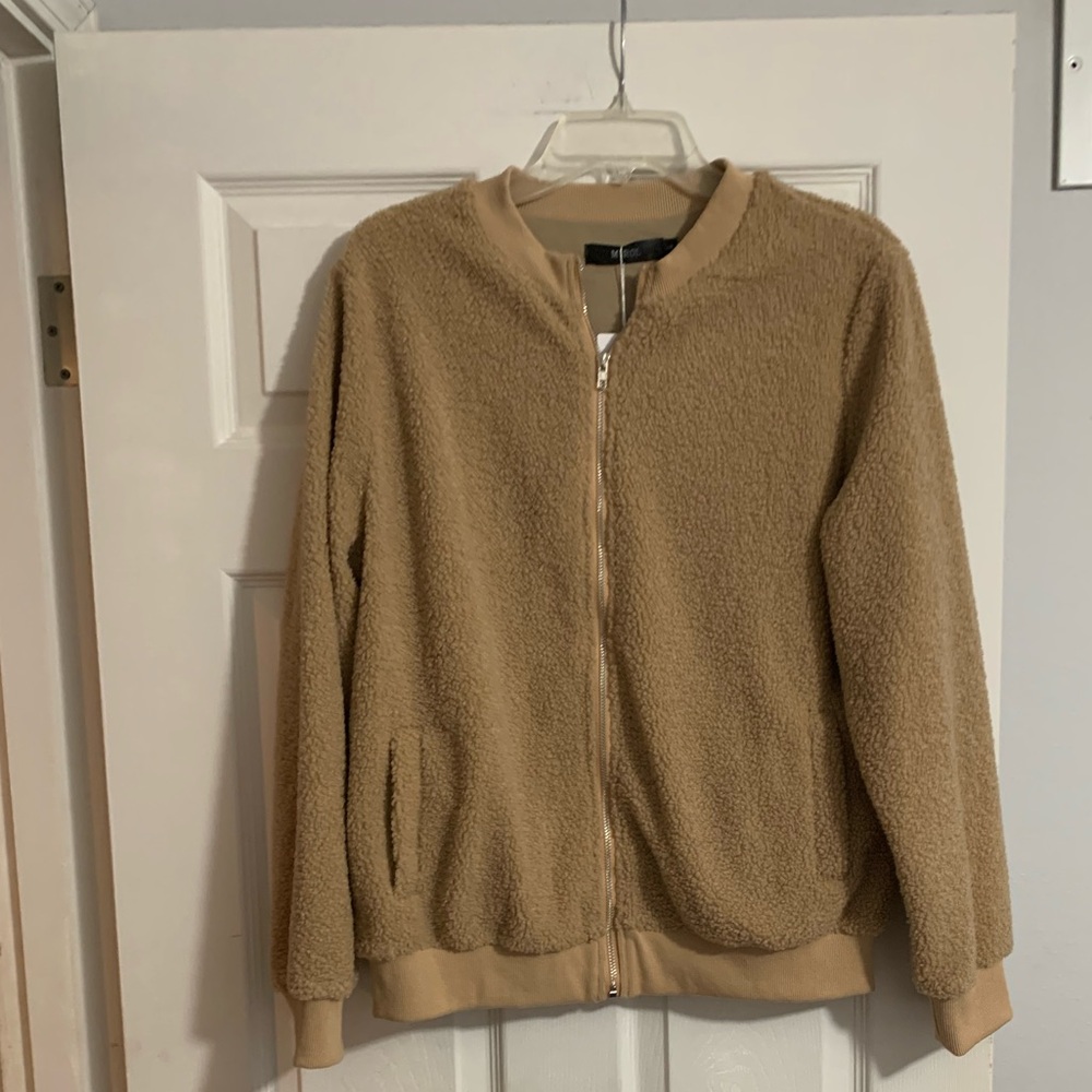 NWT teddy jacket